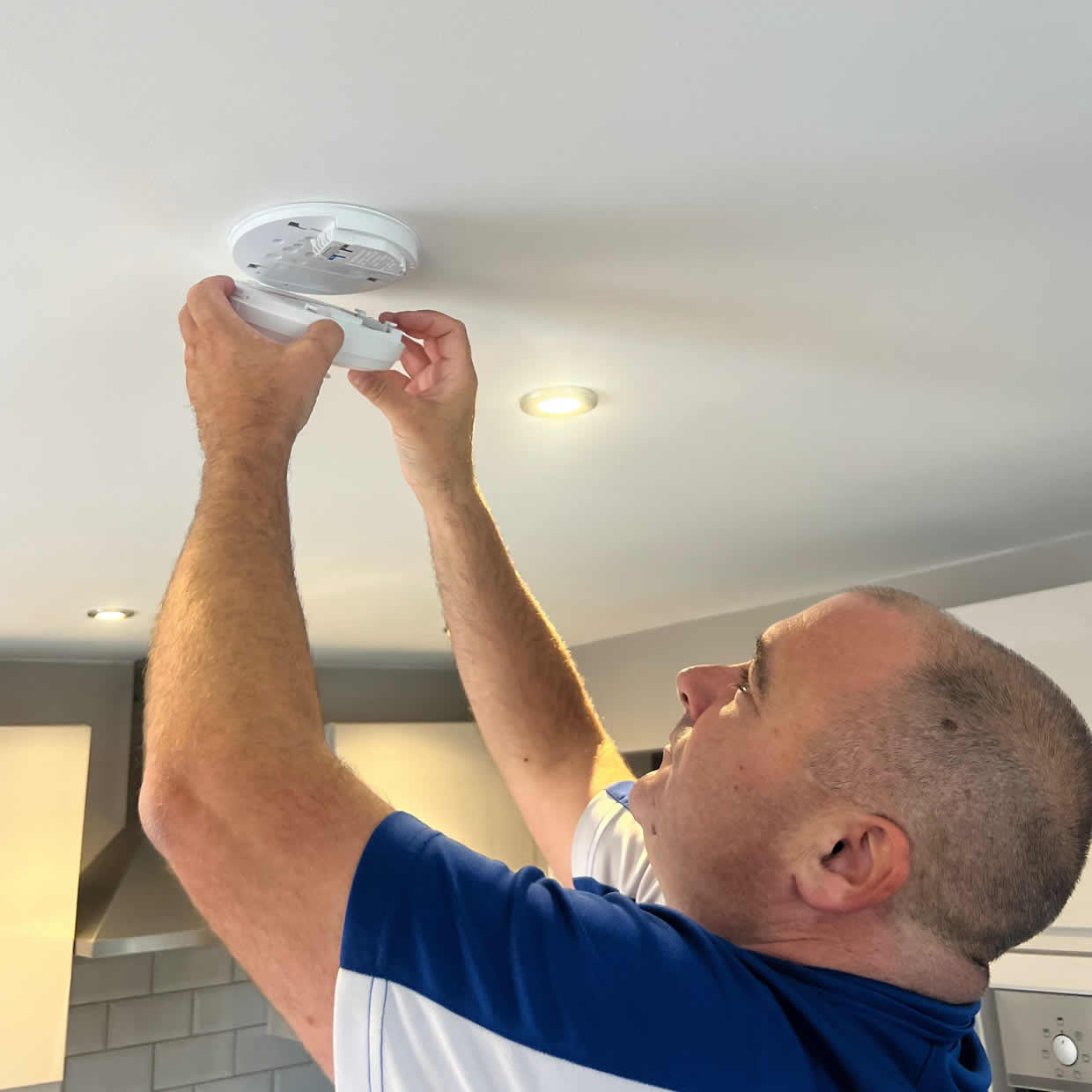 Professional smoke and heat alarm installation in Taunton